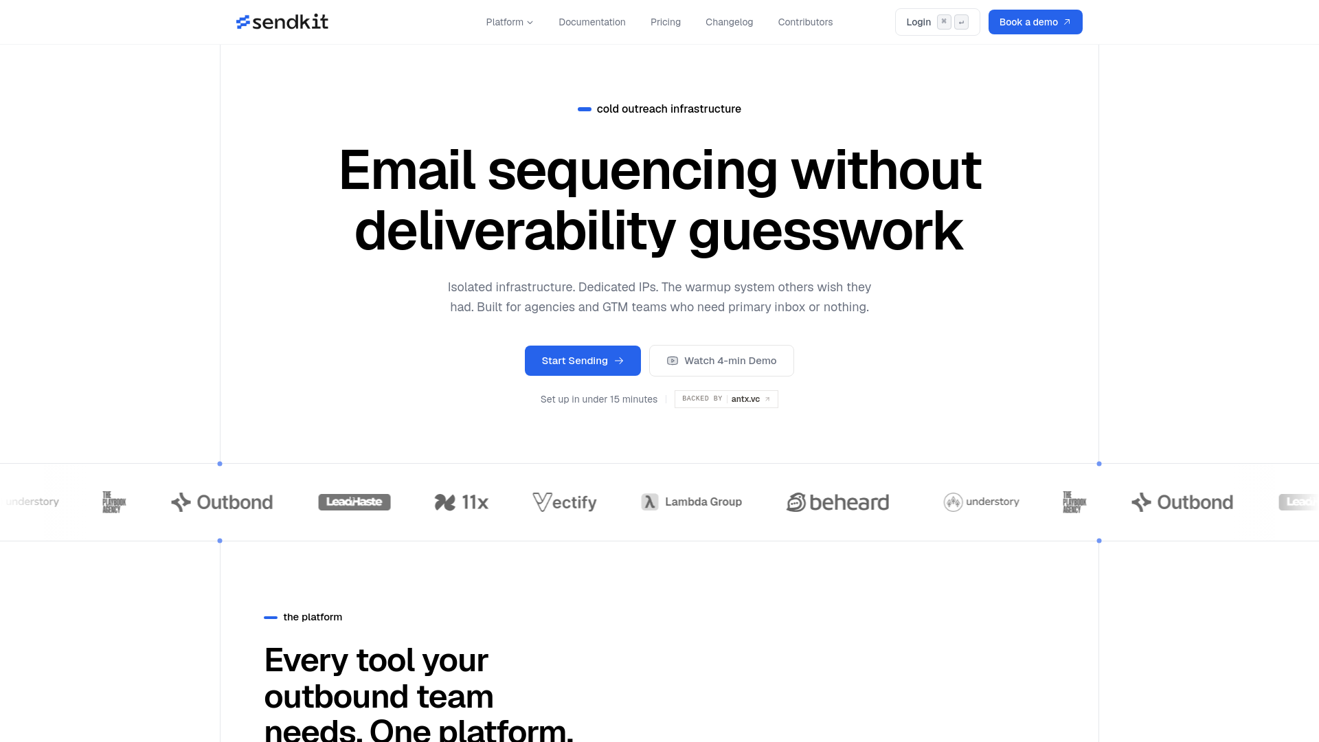 website screenshot of https://growthsendkit-app.com
