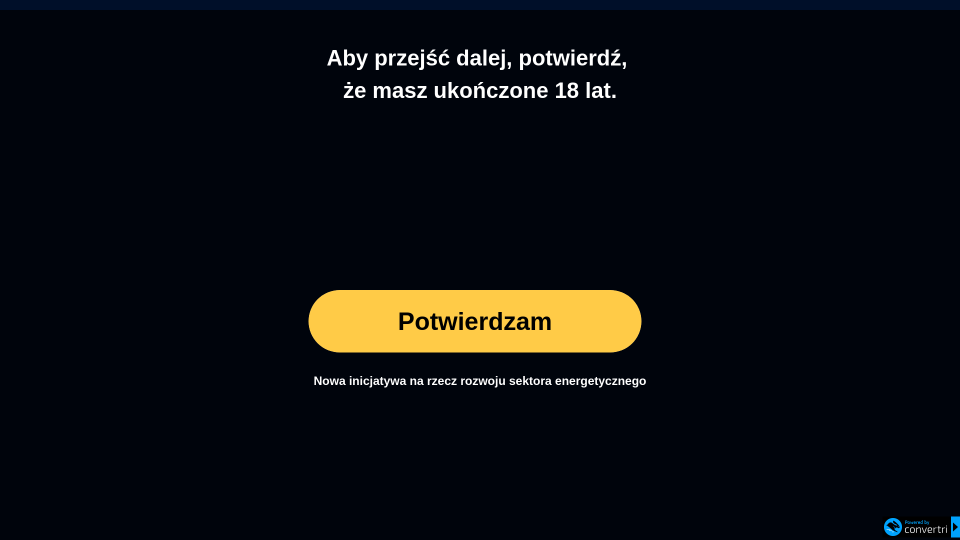 website screenshot of https://o95pl.convertri.com