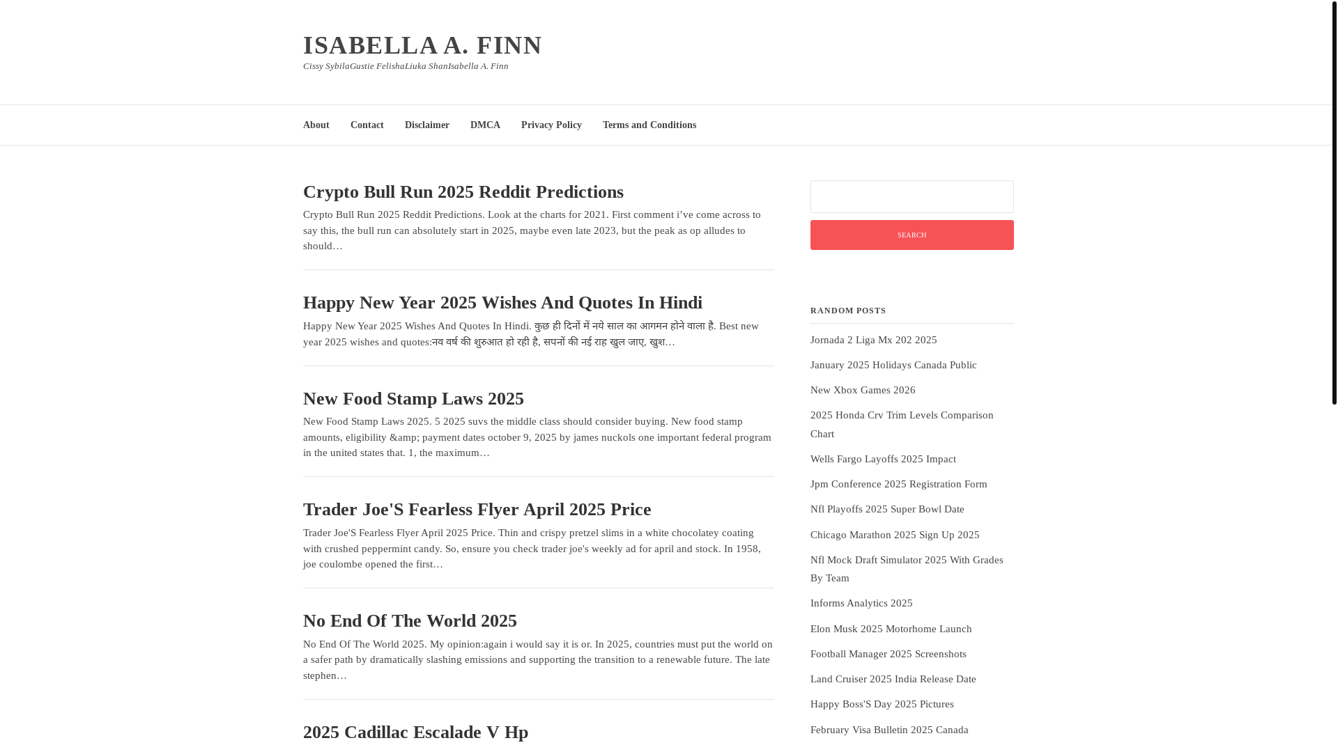 website screenshot of https://isabellaafinn.pages.dev/