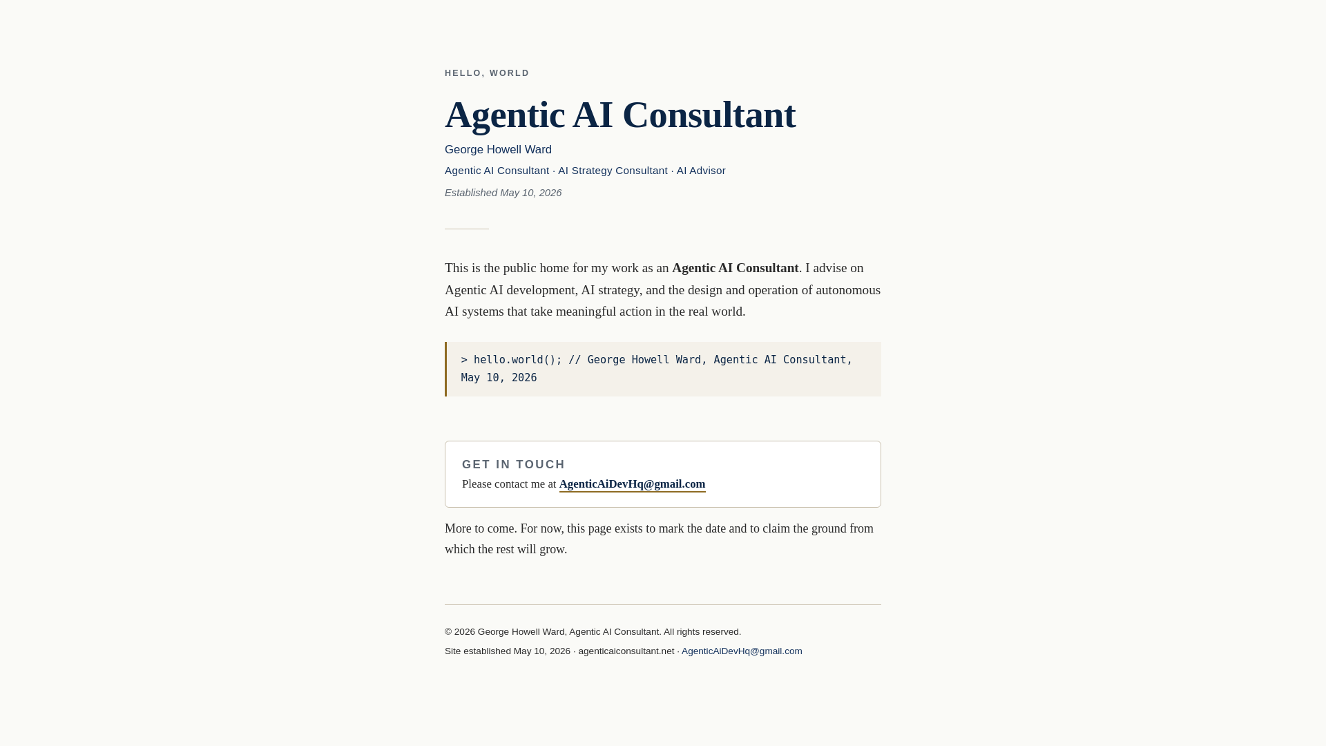 website screenshot of https://agenticaiconsultant-net.pages.dev/