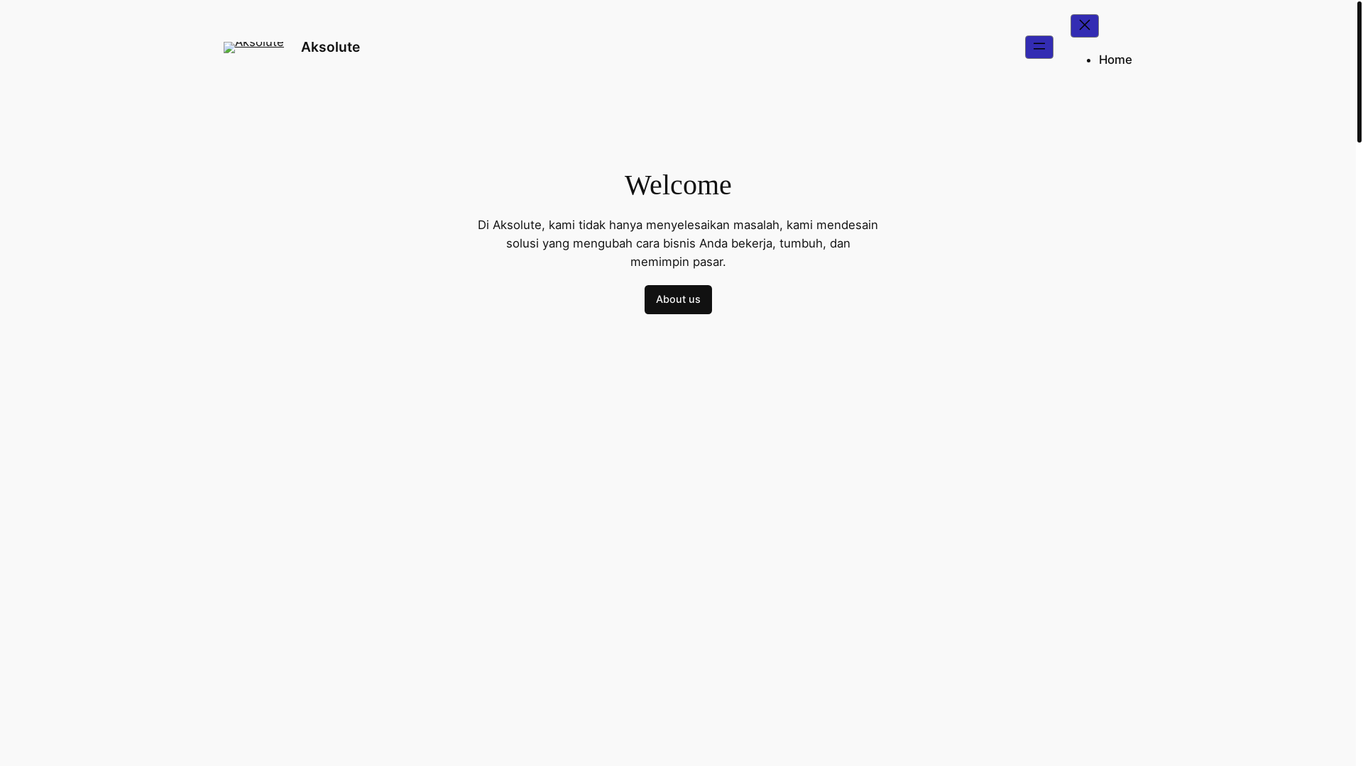 website screenshot of https://aksolute.fun/