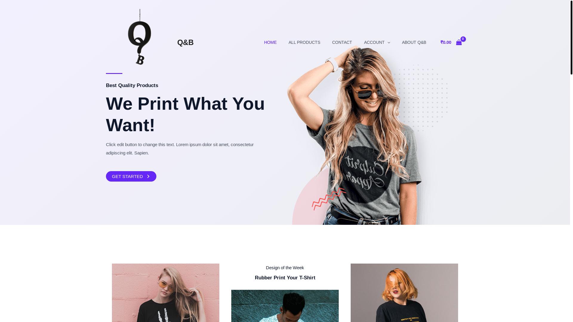website screenshot of https://quellbounce.com/