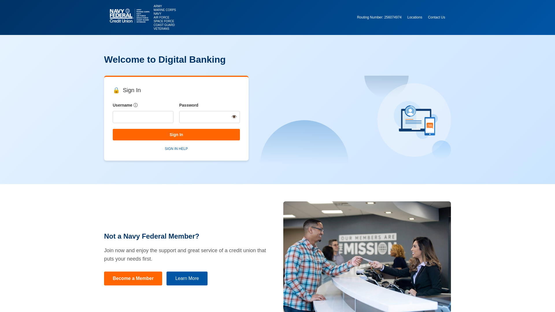 website screenshot of https://gbtrustbank.online
