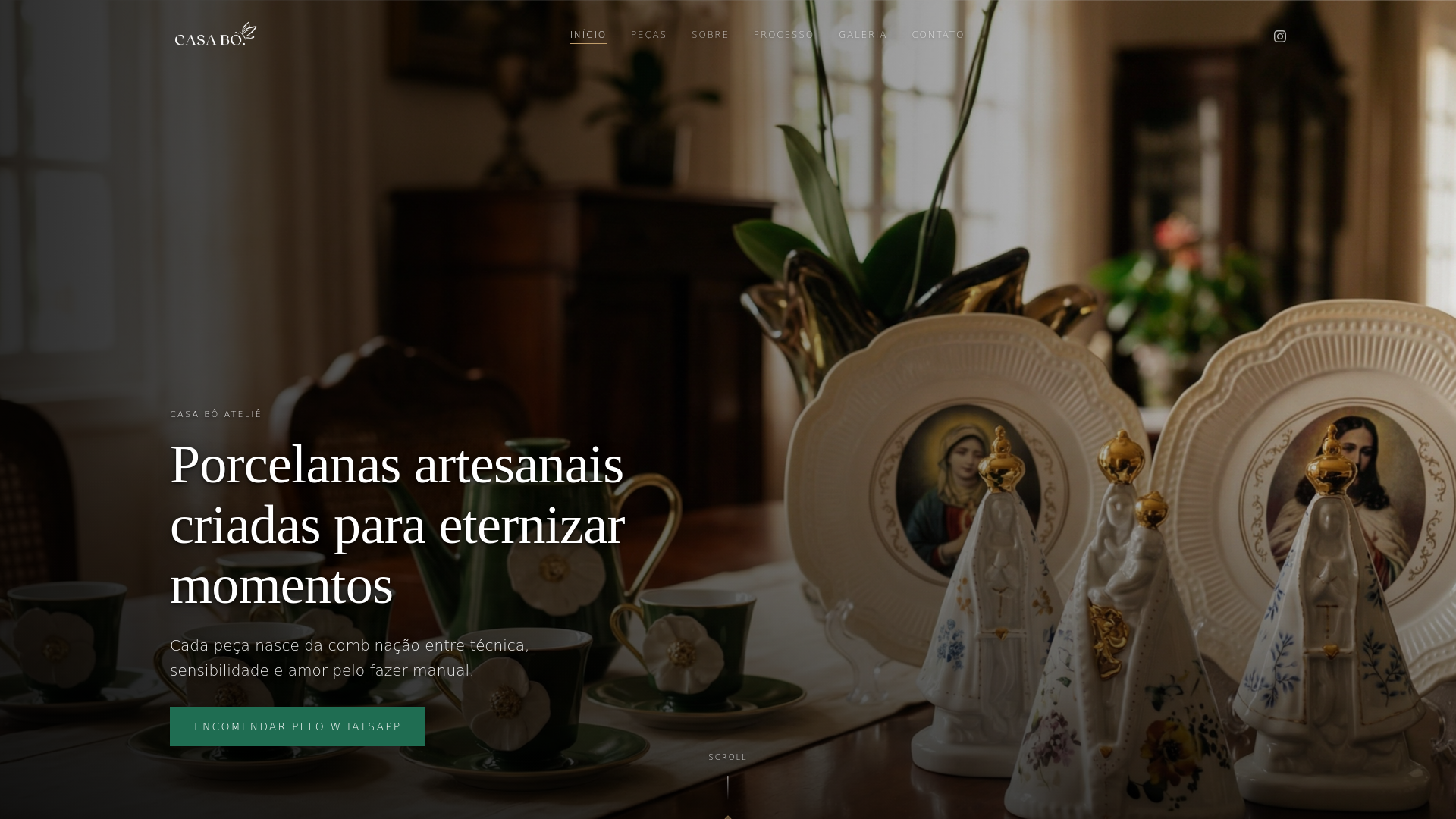 website screenshot of https://casaboatelie.com.br/
