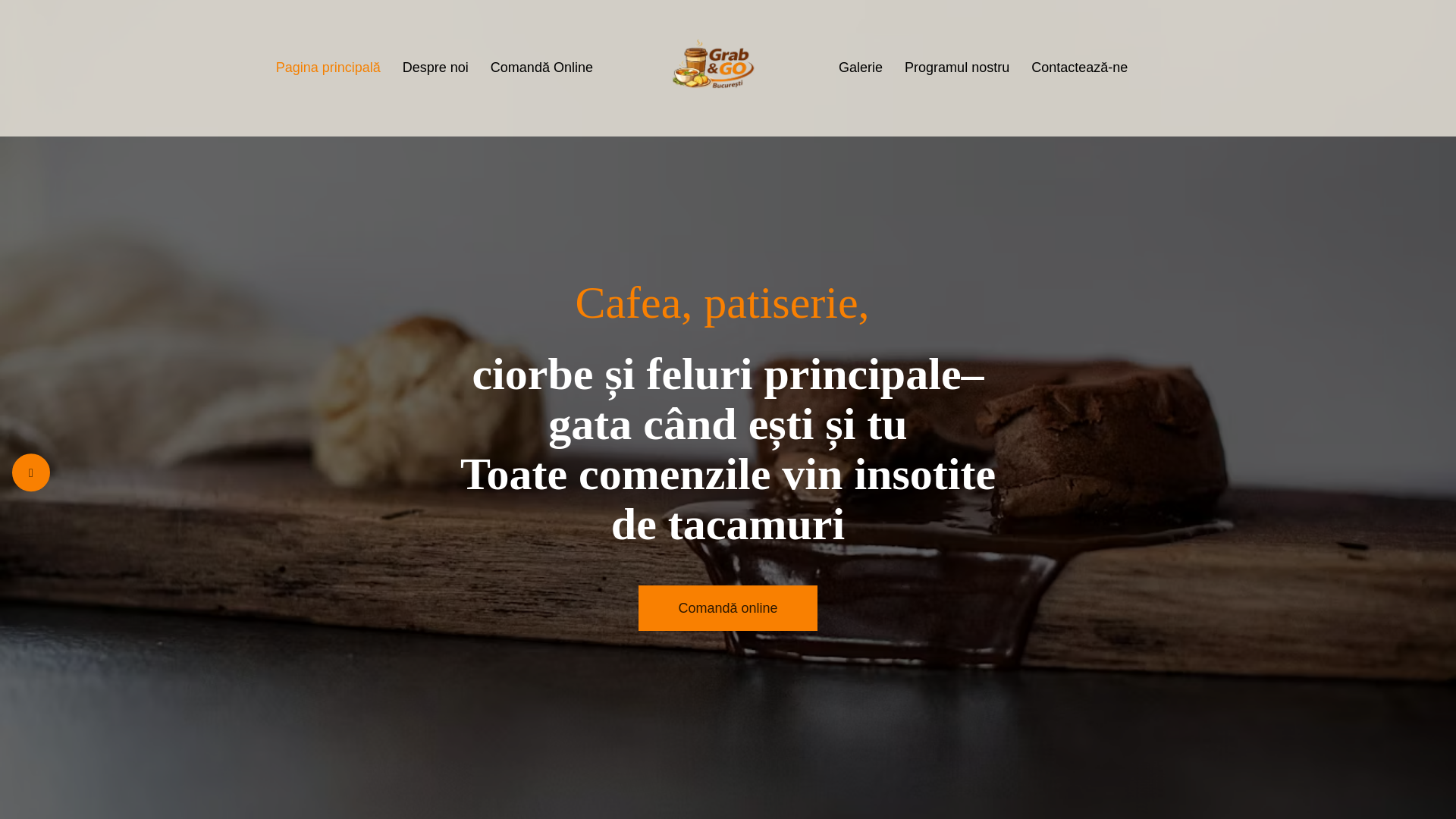 website screenshot of https://grabandgobucuresti.ro