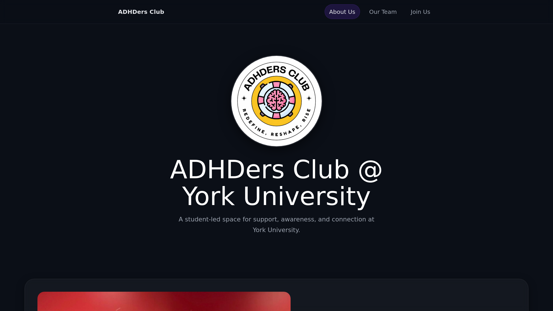 website screenshot of https://adhders-club-website.pages.dev/