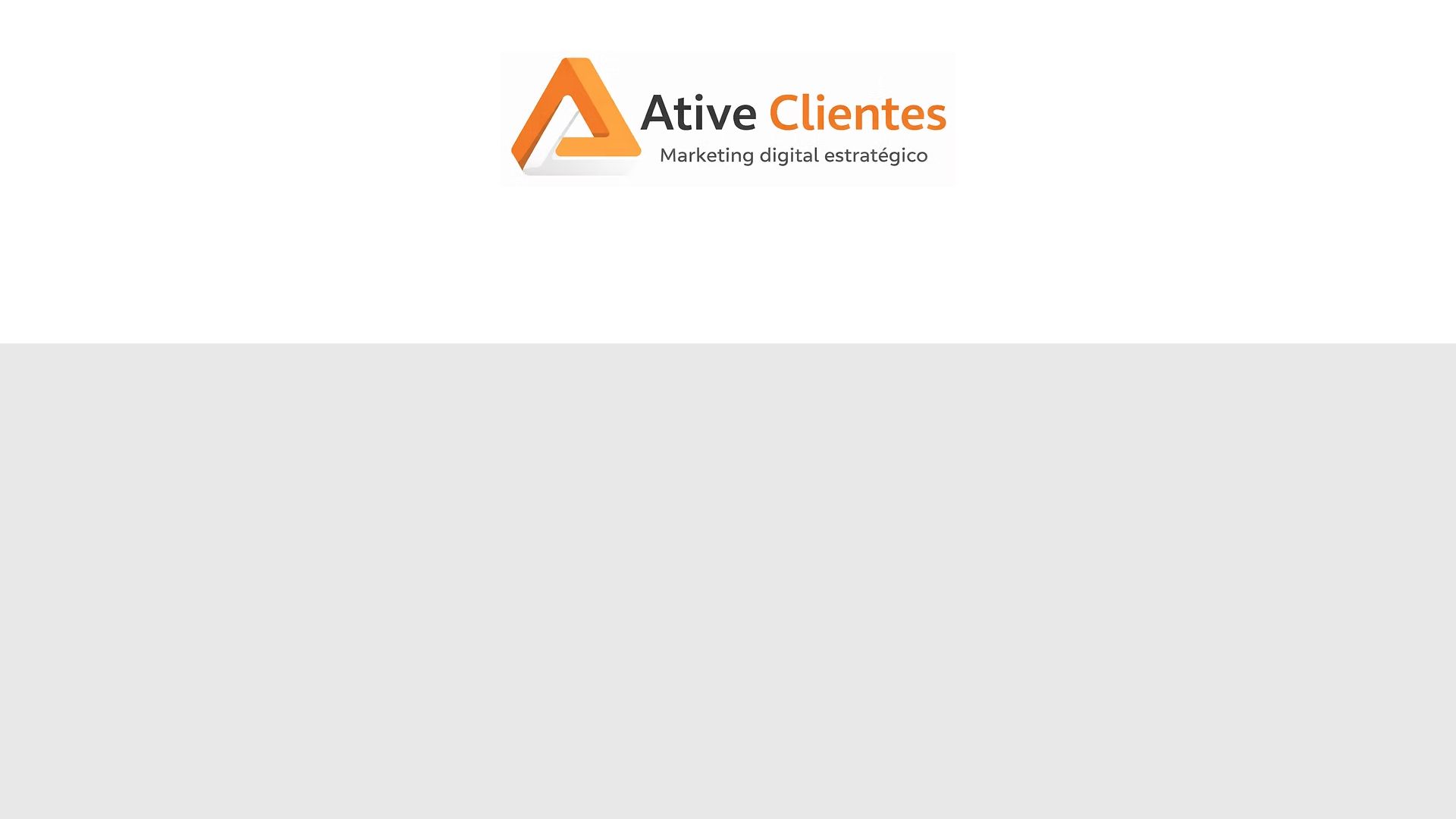 website screenshot of https://ativeclientes.com.br/