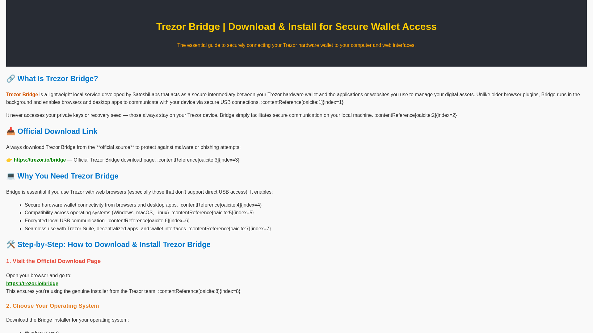 website screenshot of https://trazor-brized.pages.dev