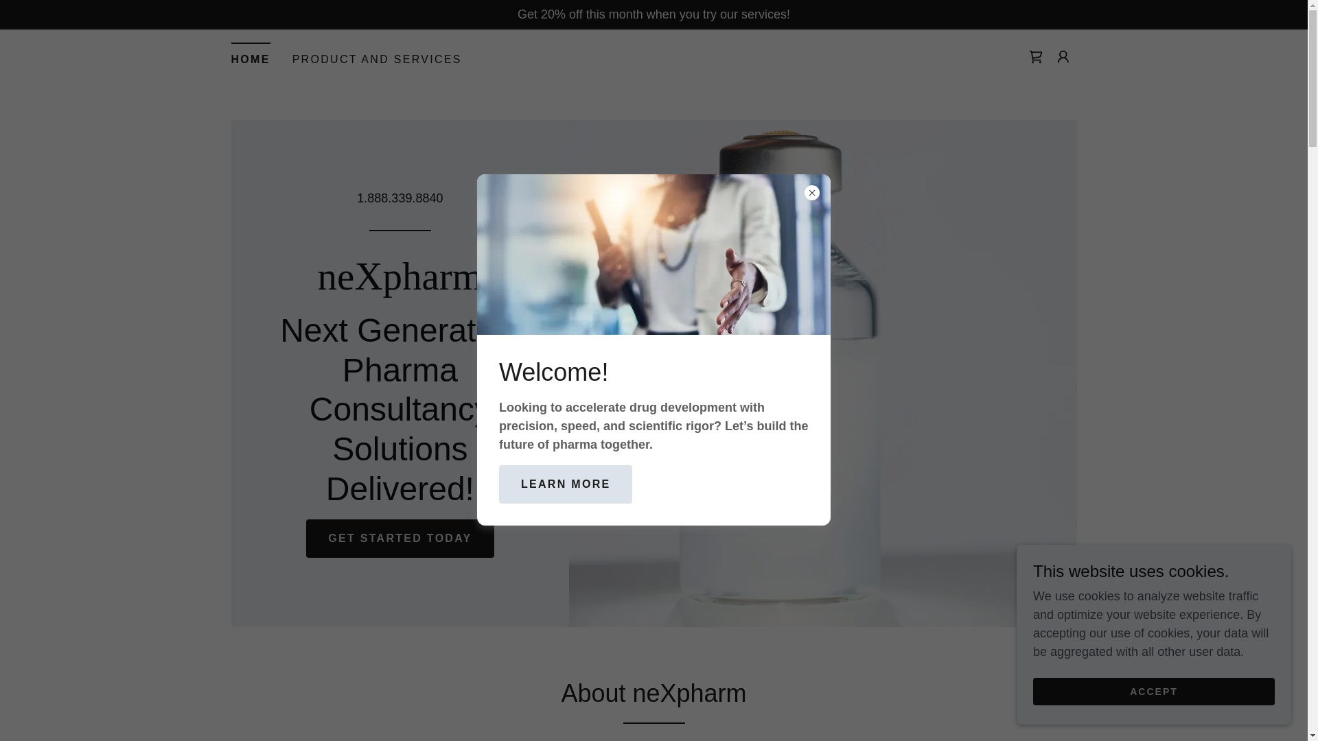 website screenshot of https://pharmionyx.com/