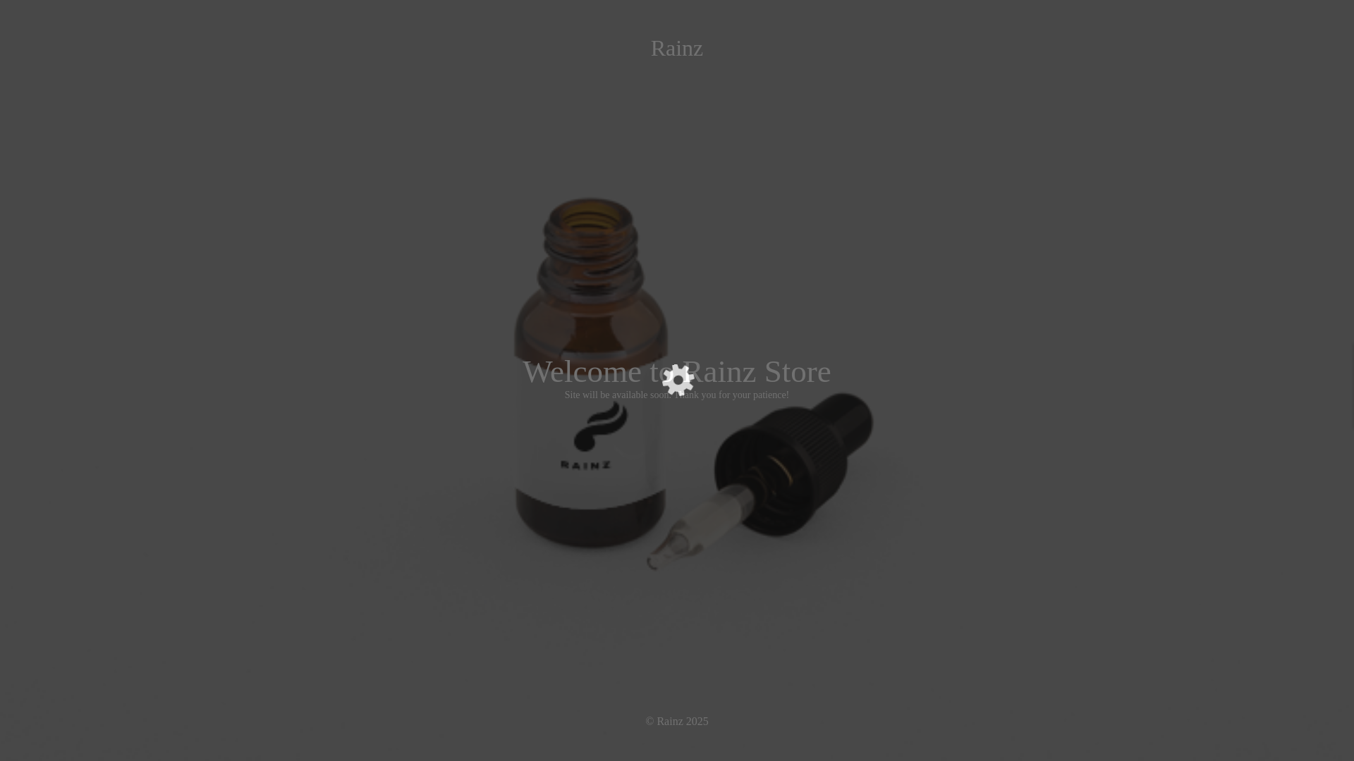 website screenshot of https://rainzrainfall.com/