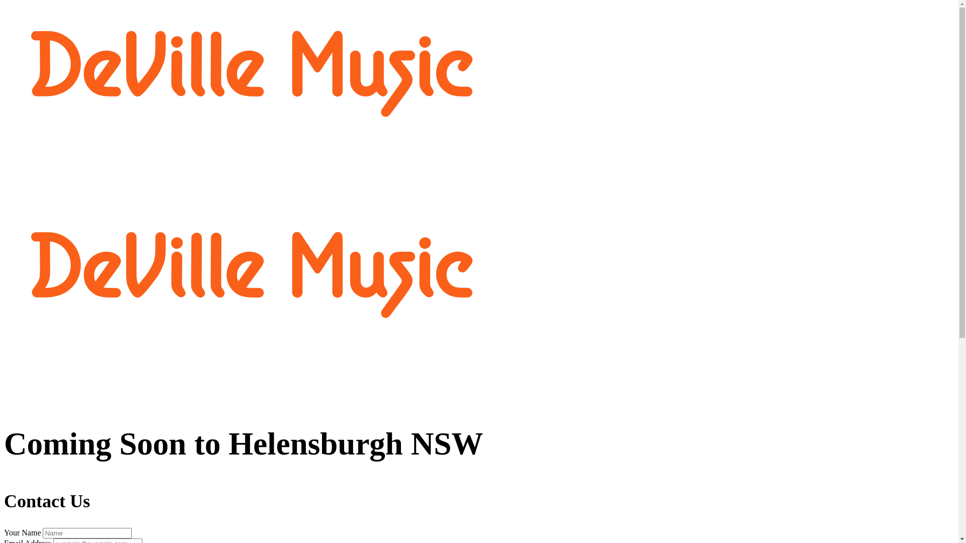 website screenshot of https://devillemusic.au/