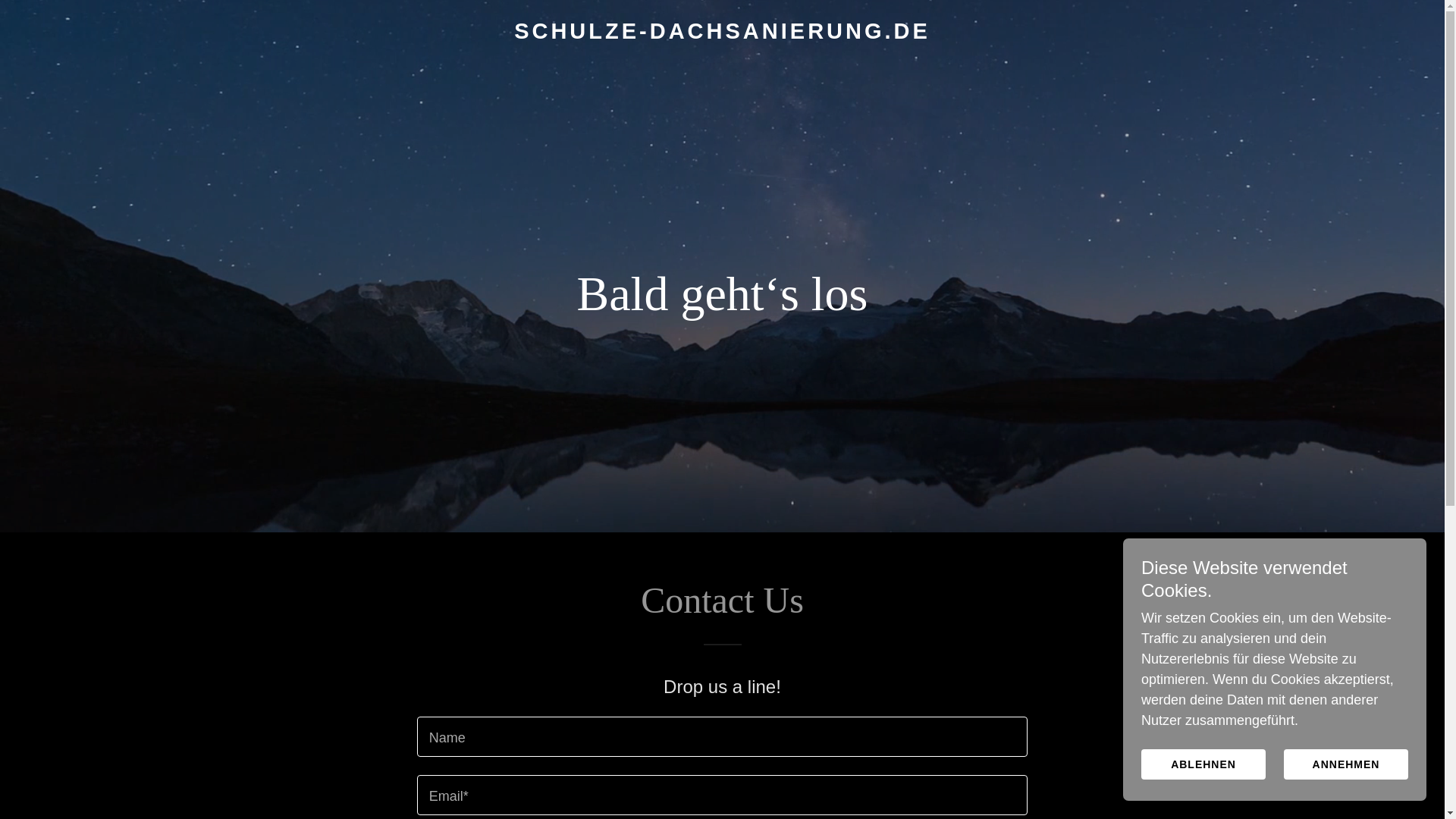 website screenshot of https://schulze-dachsanierung.de/
