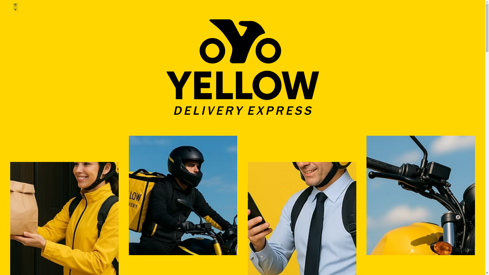 website screenshot of https://yellowdelivery.com.br/
