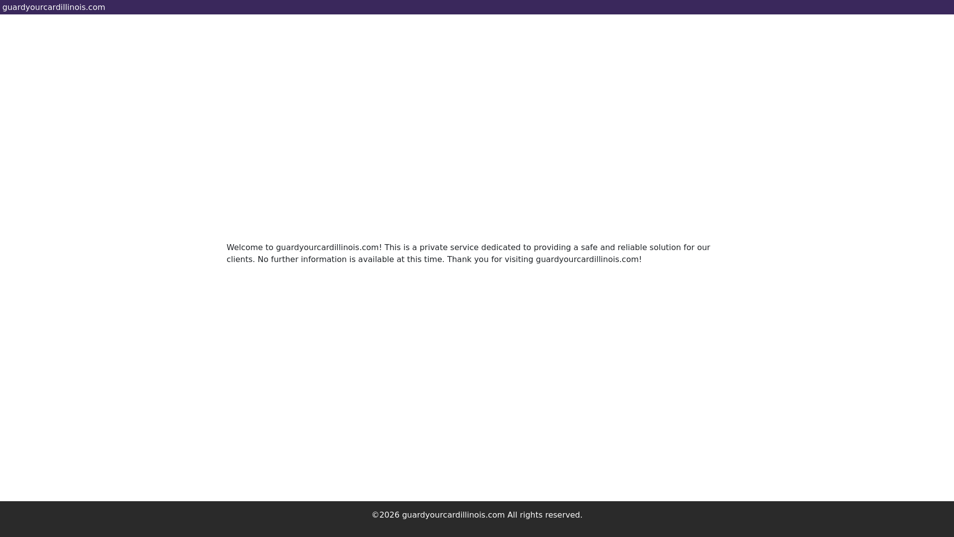 website screenshot of https://guardyourcardillinois.com/