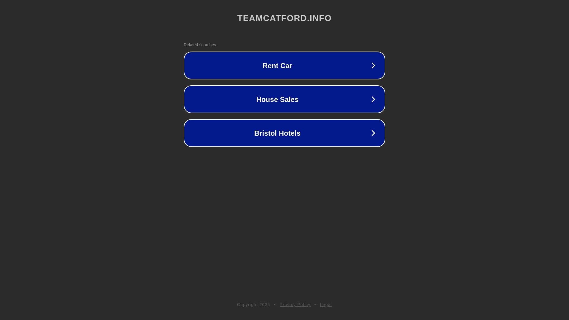 website screenshot of https://teamcatford.info/