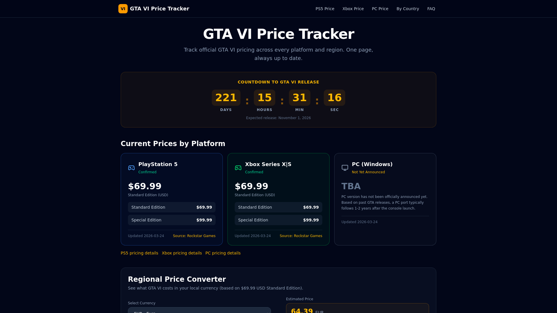 website screenshot of https://gta-vi-price.pages.dev/