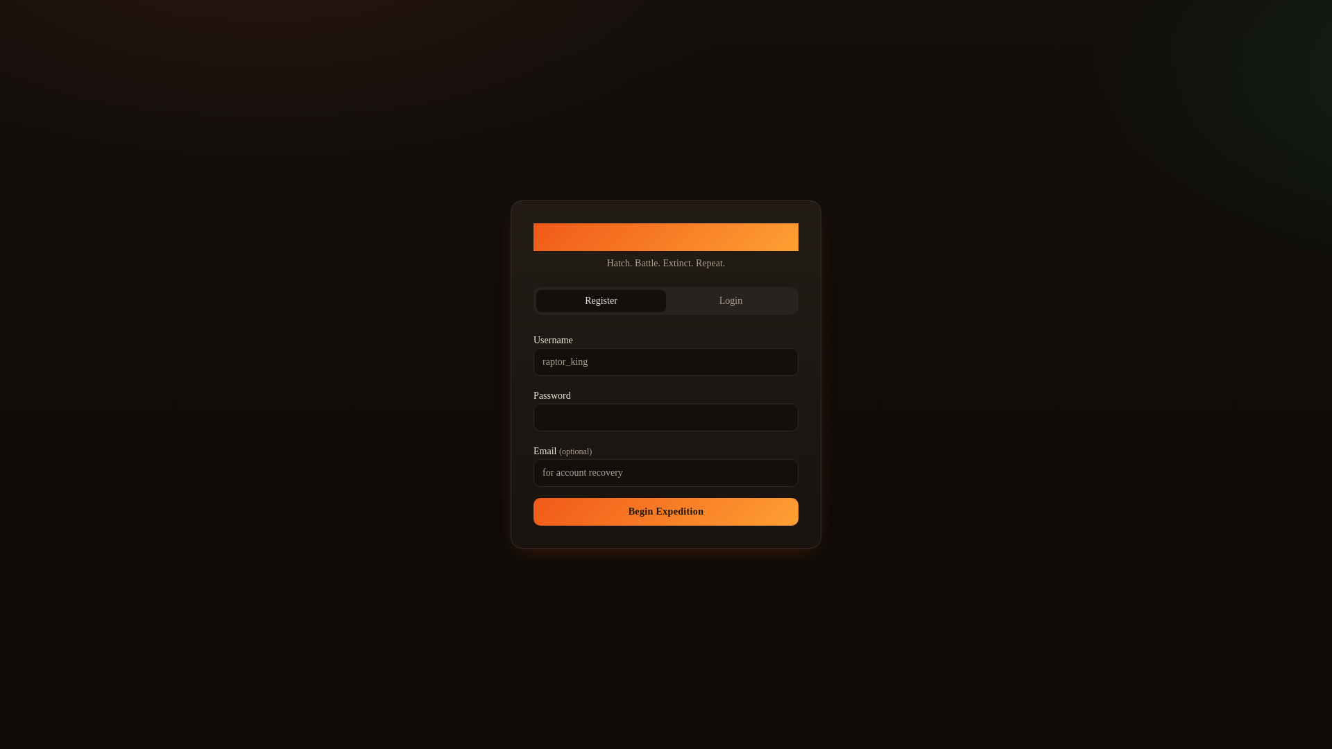 website screenshot of https://primalfossil.life/