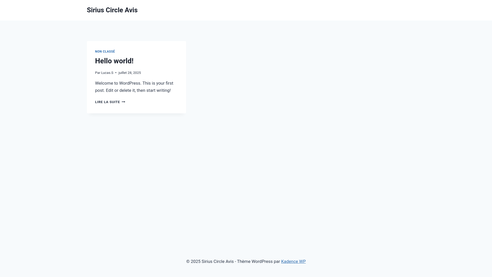 website screenshot of https://sirius-circle-avis.fr/