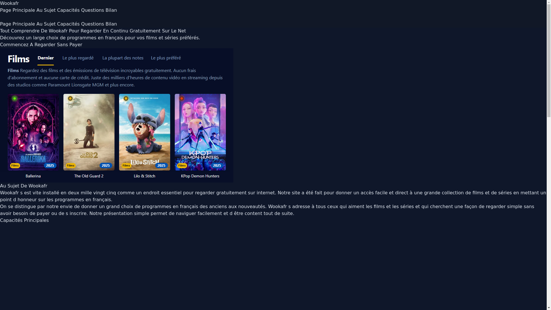 website screenshot of https://wookafr-l2wc.pages.dev/