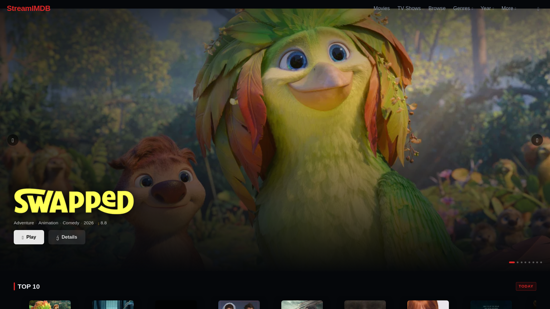 website screenshot of https://www.playimdb.com/title/tt33612209/