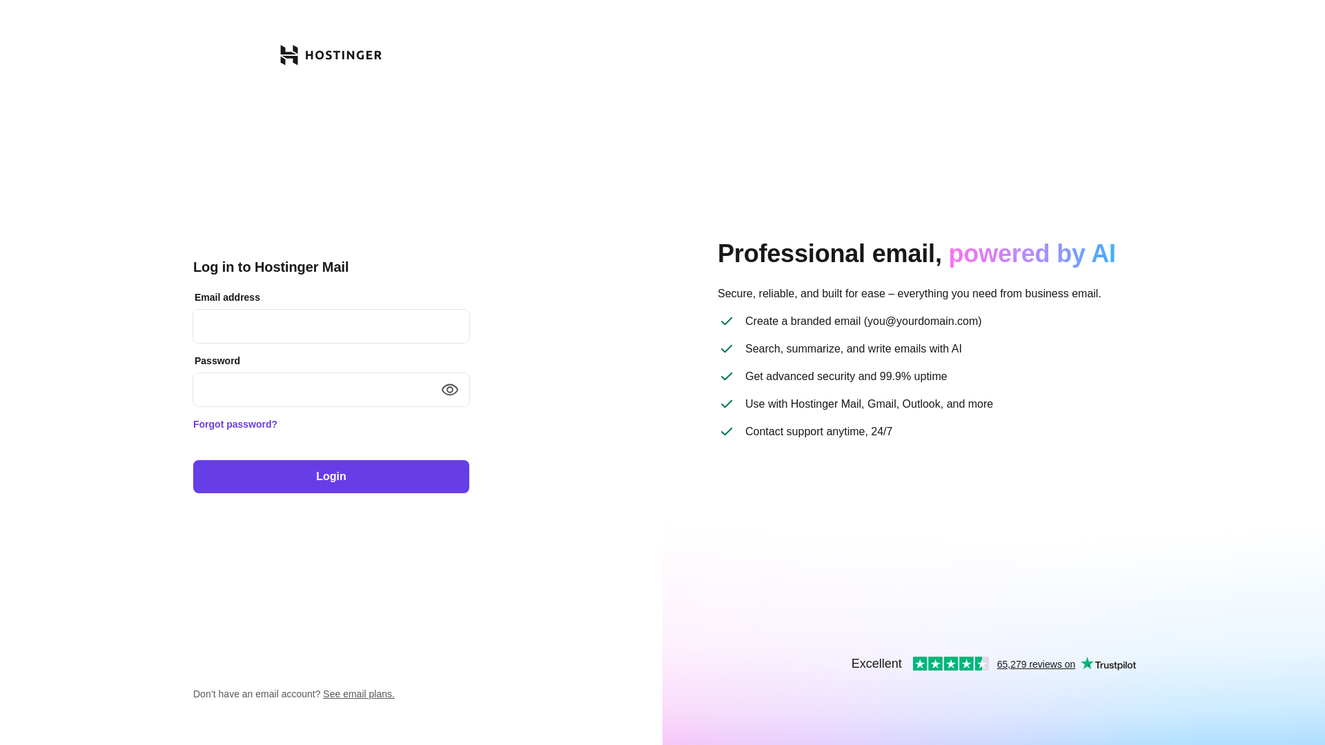 website screenshot of https://hostinger-mail-ewgjnwrkgnkrw-rahvemrnxcwuzolxqfgvssya.pages.dev/
