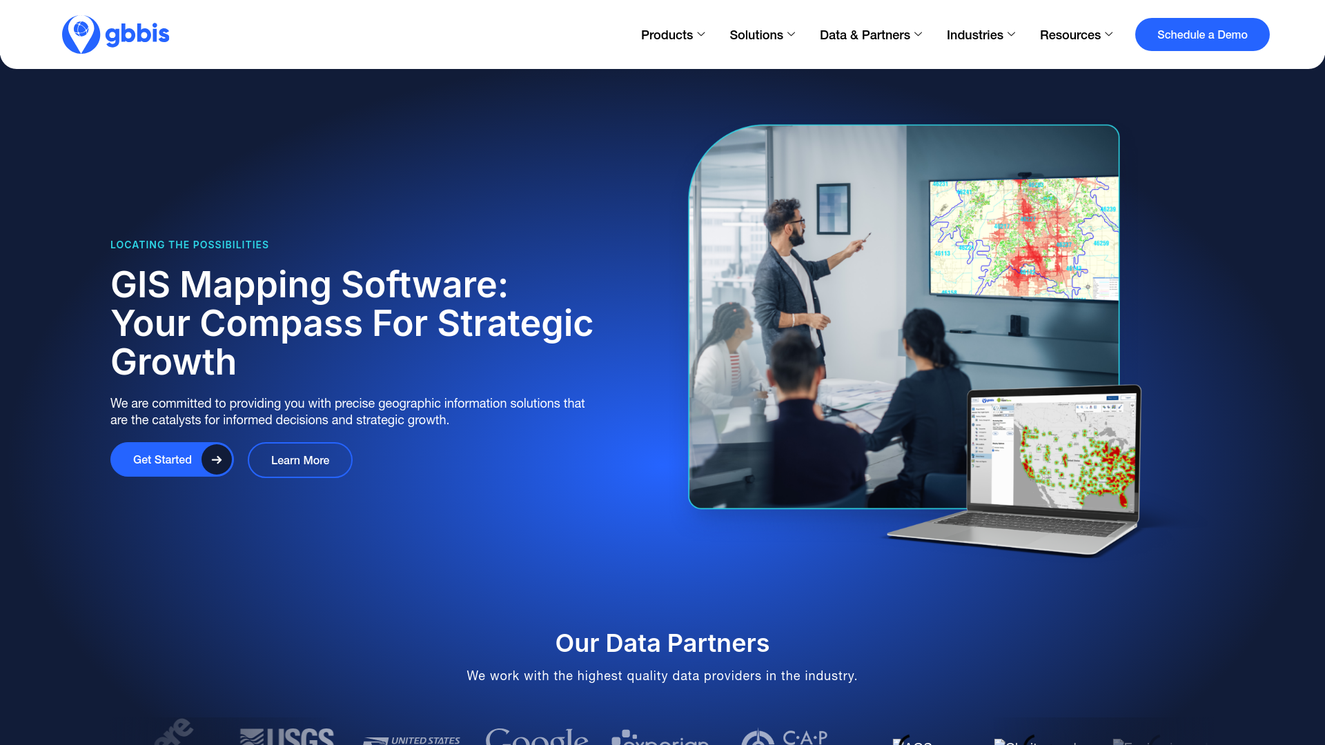 website screenshot of http://gbbis.com