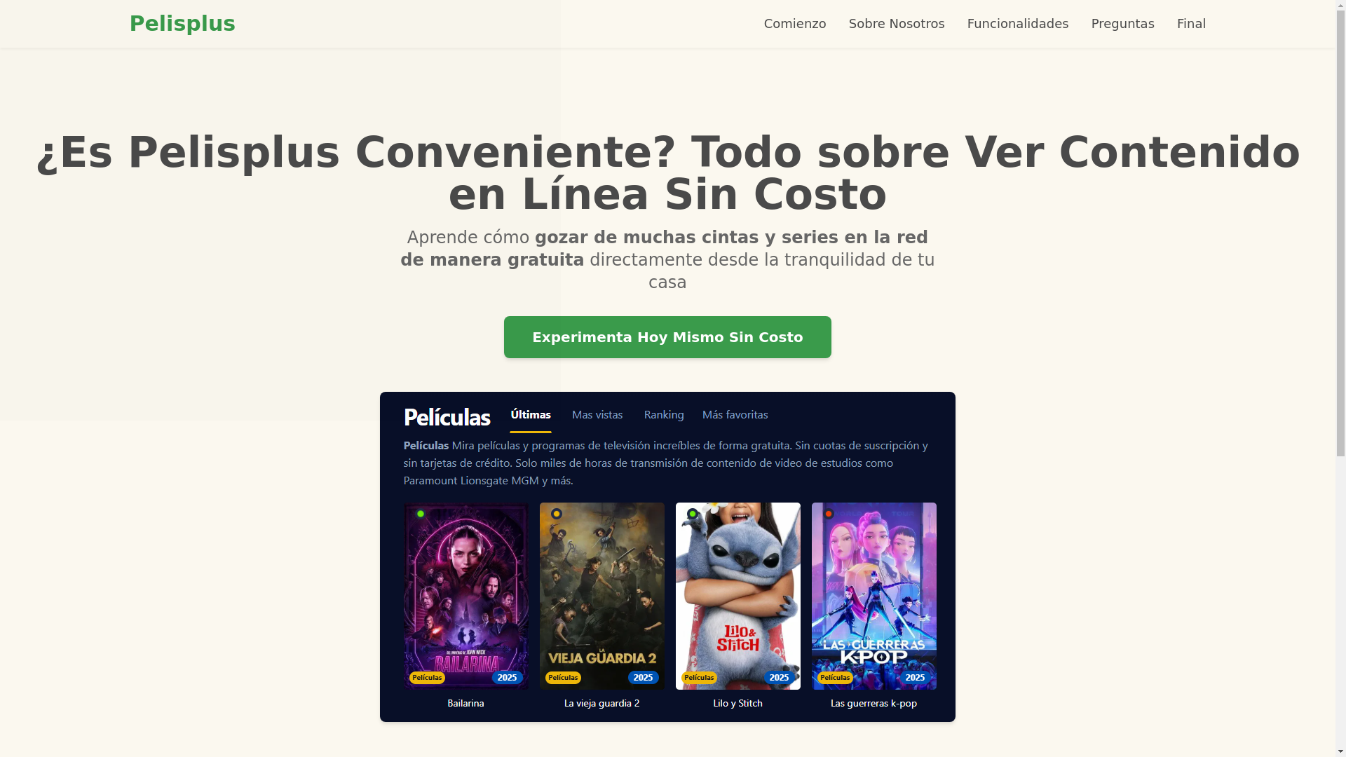website screenshot of https://pelisplus-yan7.pages.dev/