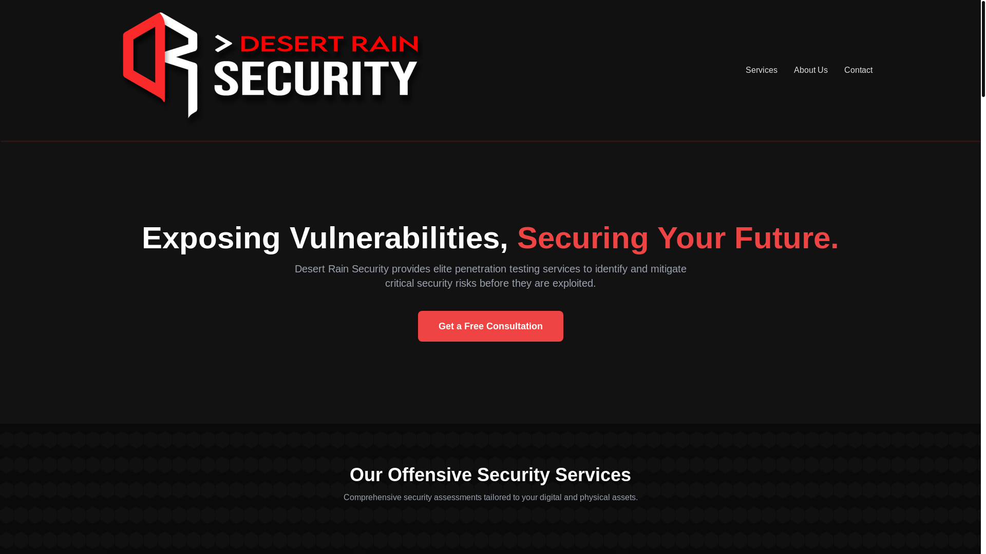 website screenshot of https://desert-rain-security.pages.dev/