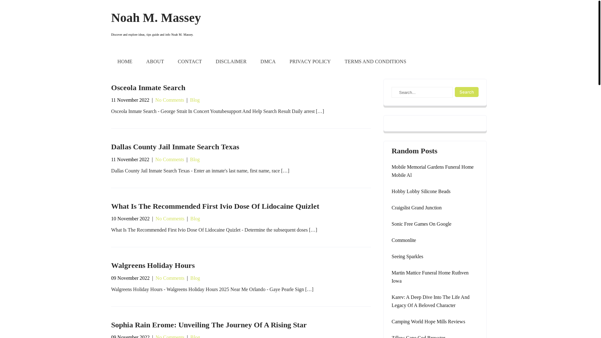 website screenshot of https://noahmmassey.pages.dev/