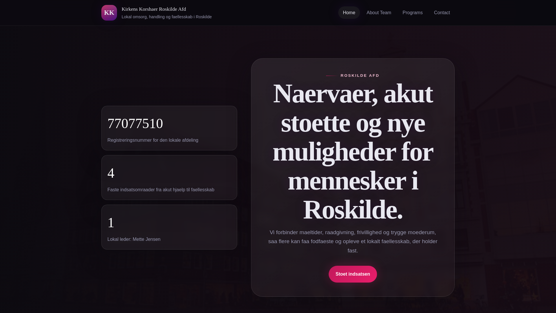 website screenshot of https://kirkenskorshaerroskildeafd.xyz/