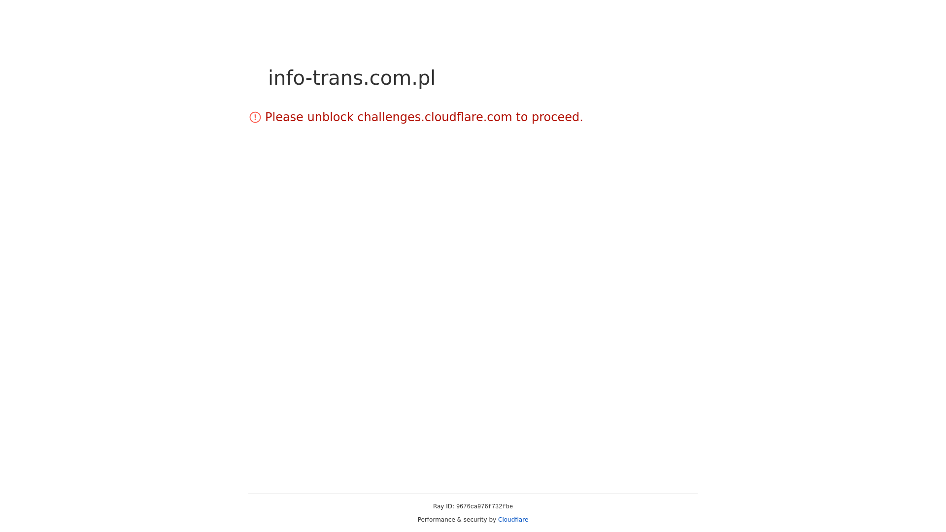 website screenshot of https://info-trans.com.pl/