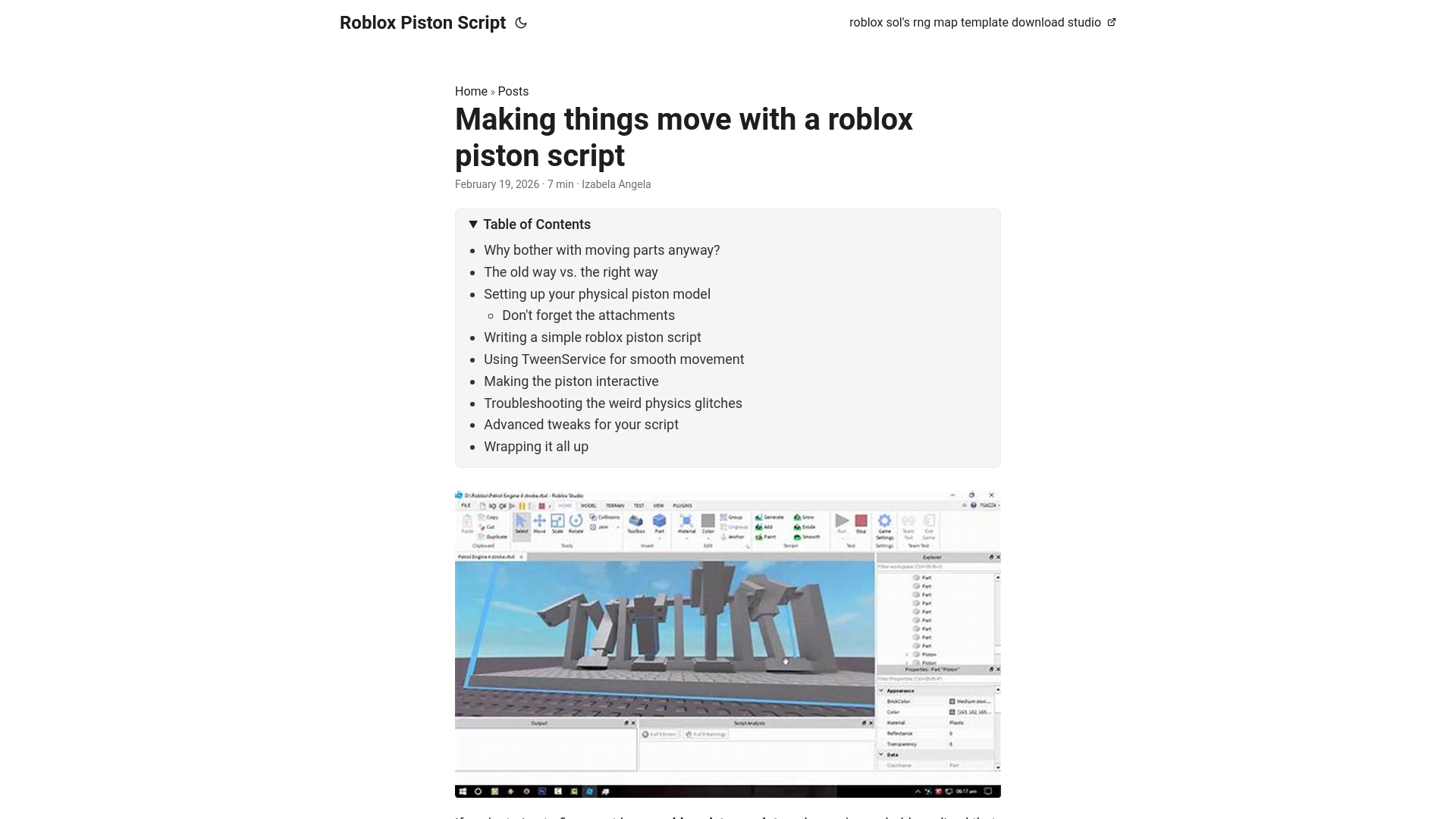 website screenshot of https://roblox-piston-script.pages.dev/
