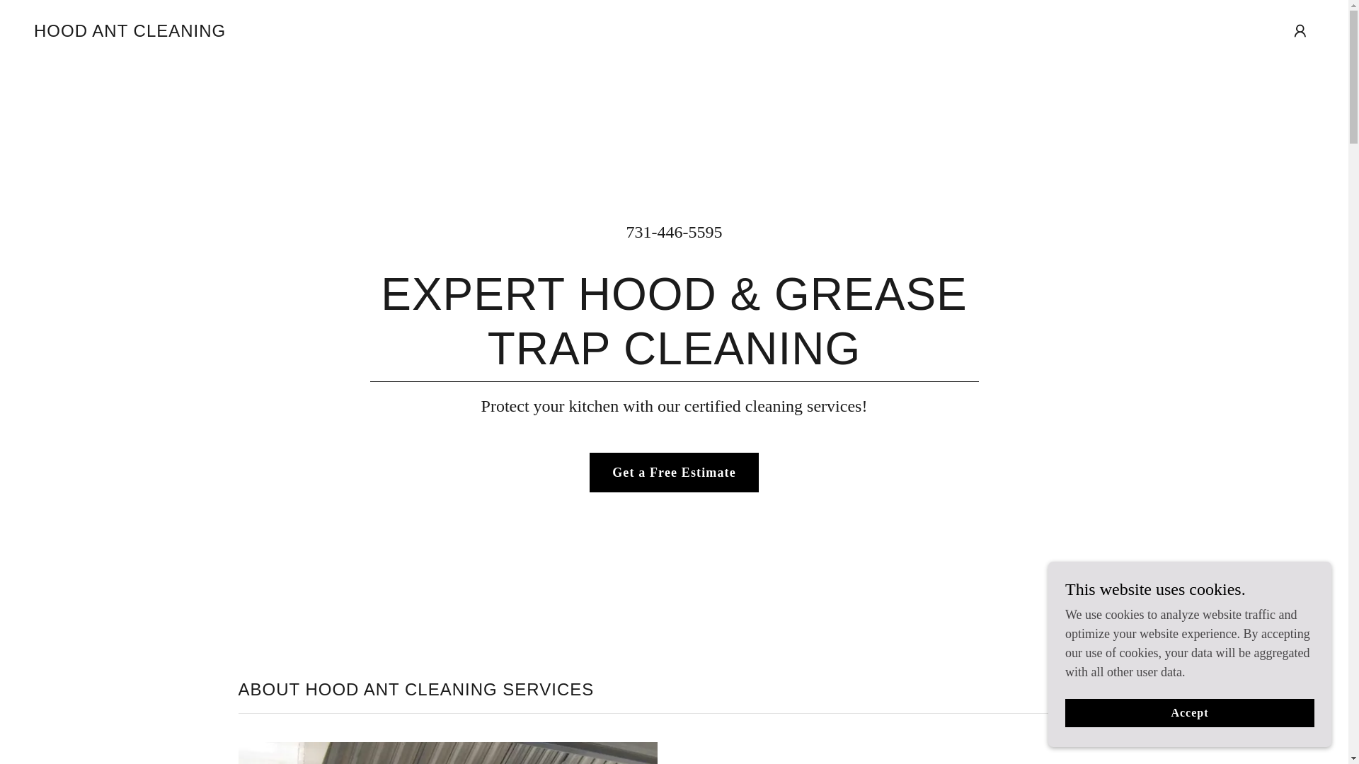 website screenshot of https://hoodant.com/