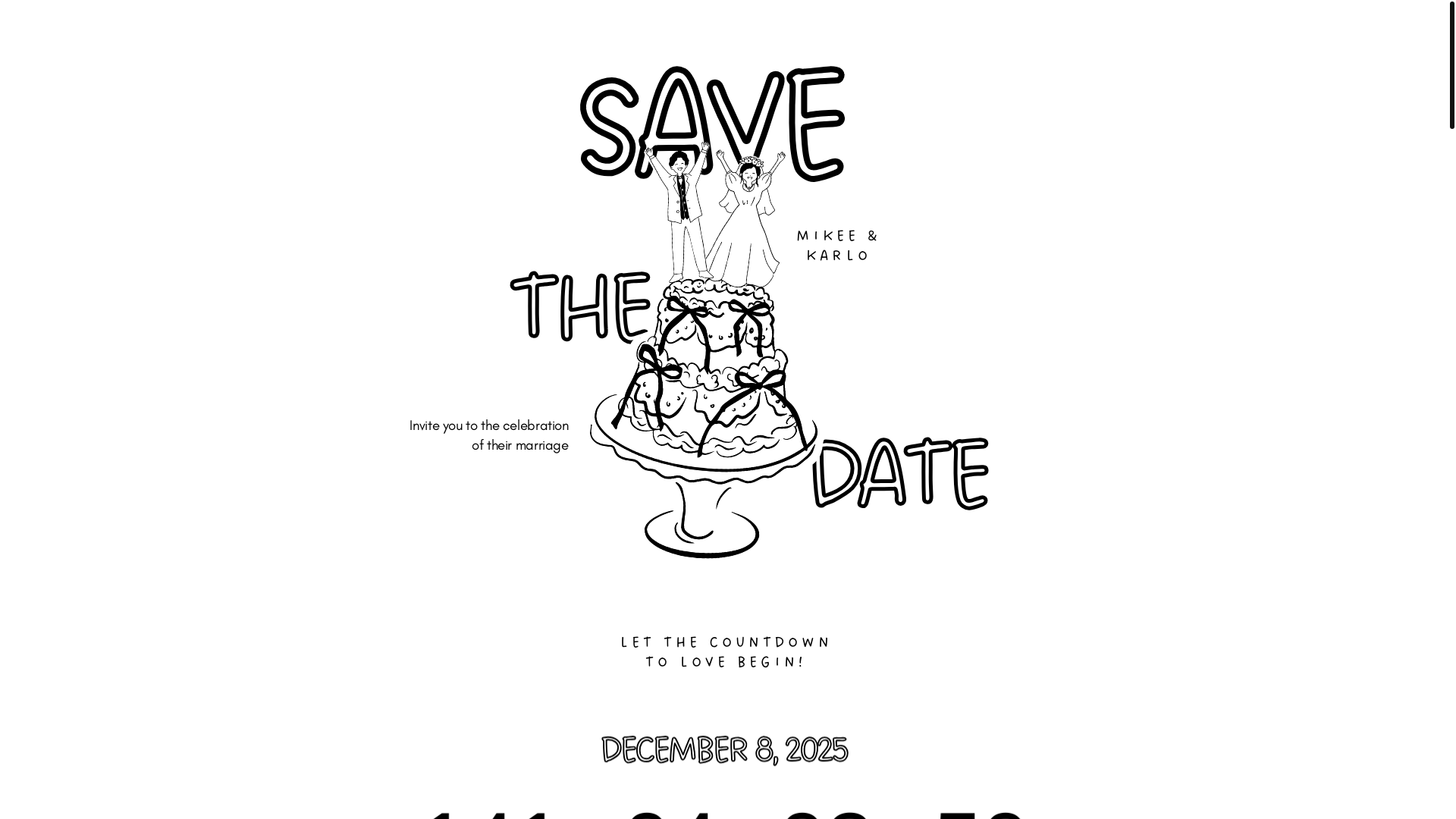 website screenshot of https://mikeeandkarlo.com/