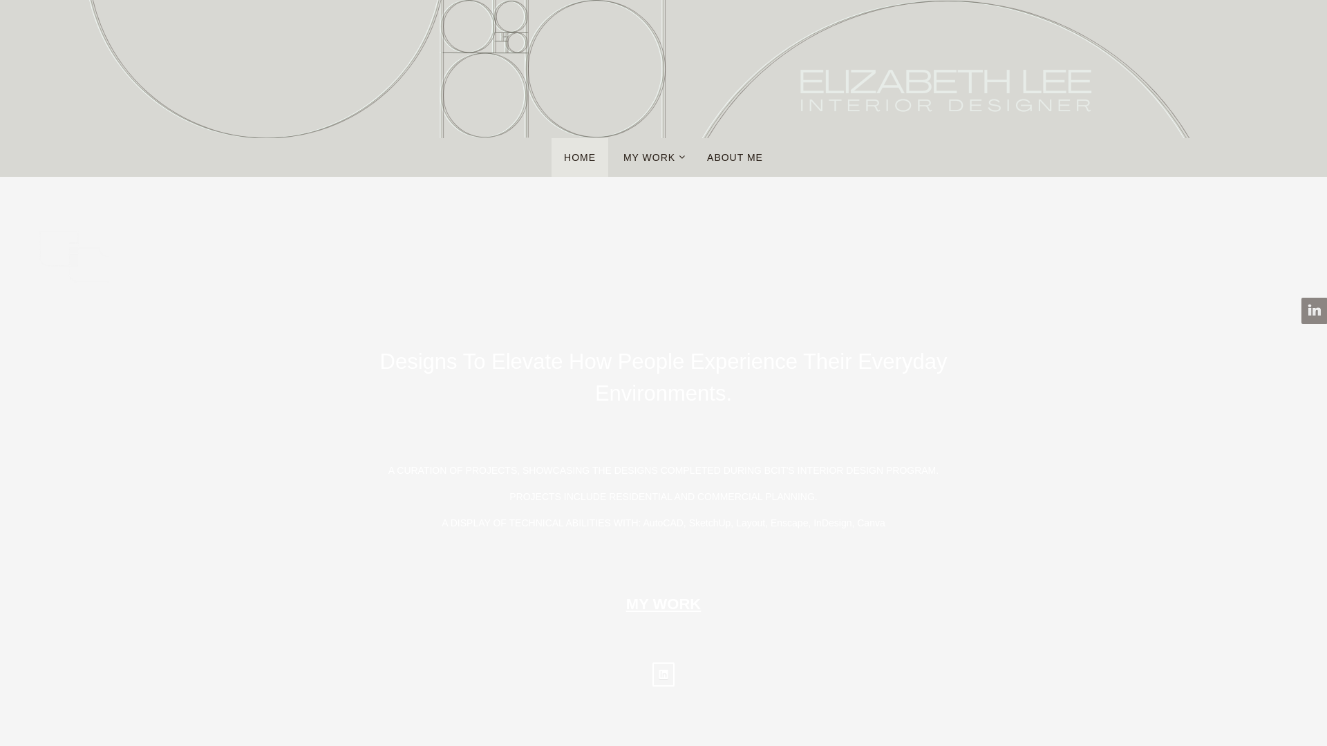 website screenshot of https://eleeinteriors.ca