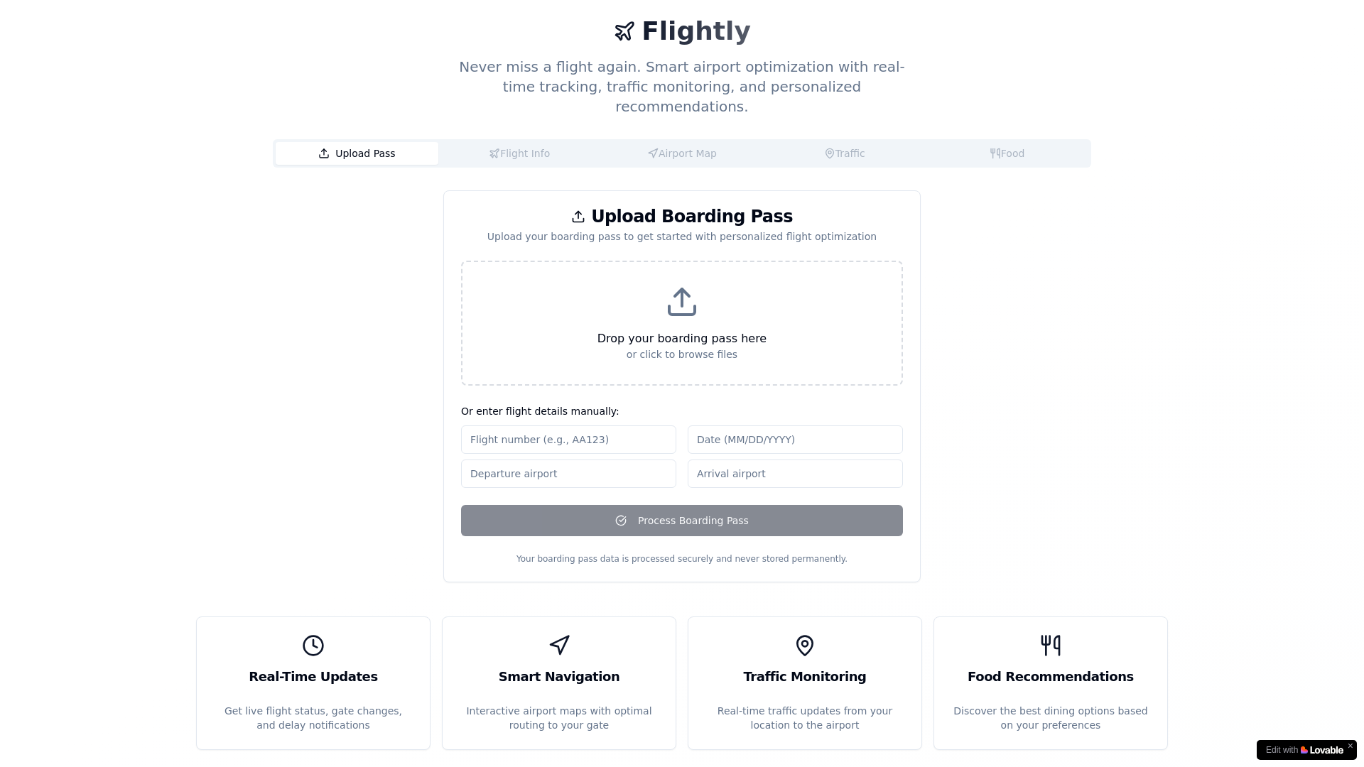 website screenshot of https://skystep.ai/