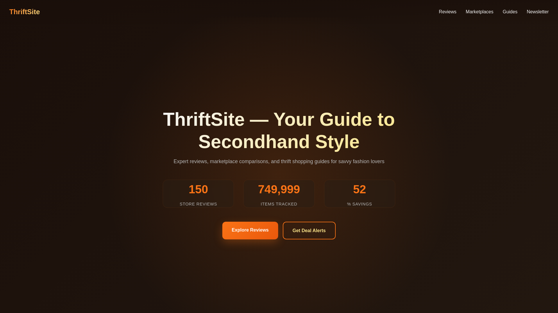website screenshot of https://thriftsite.pages.dev/