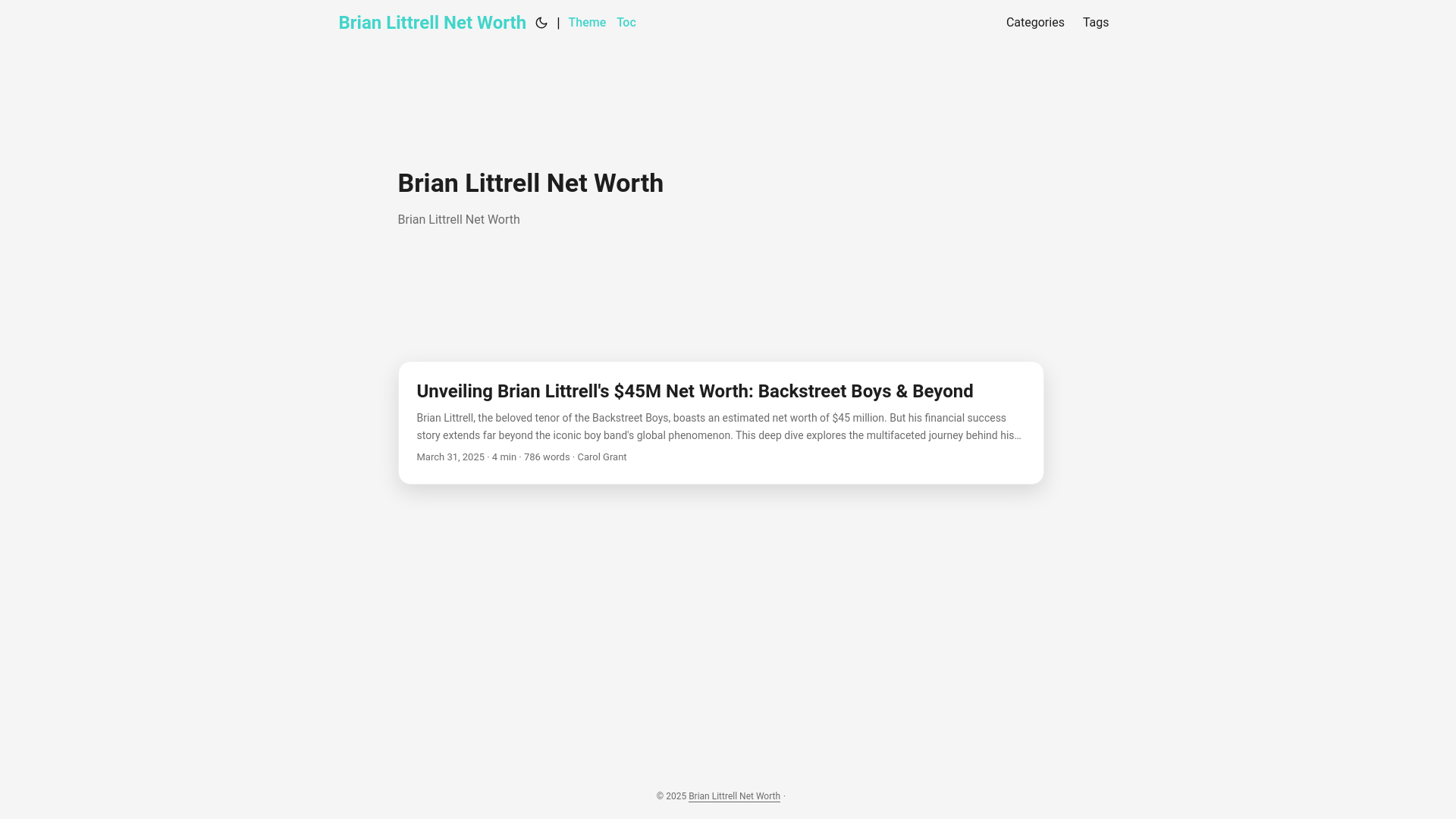 website screenshot of https://brian-littrell-net-worth.pages.dev/
