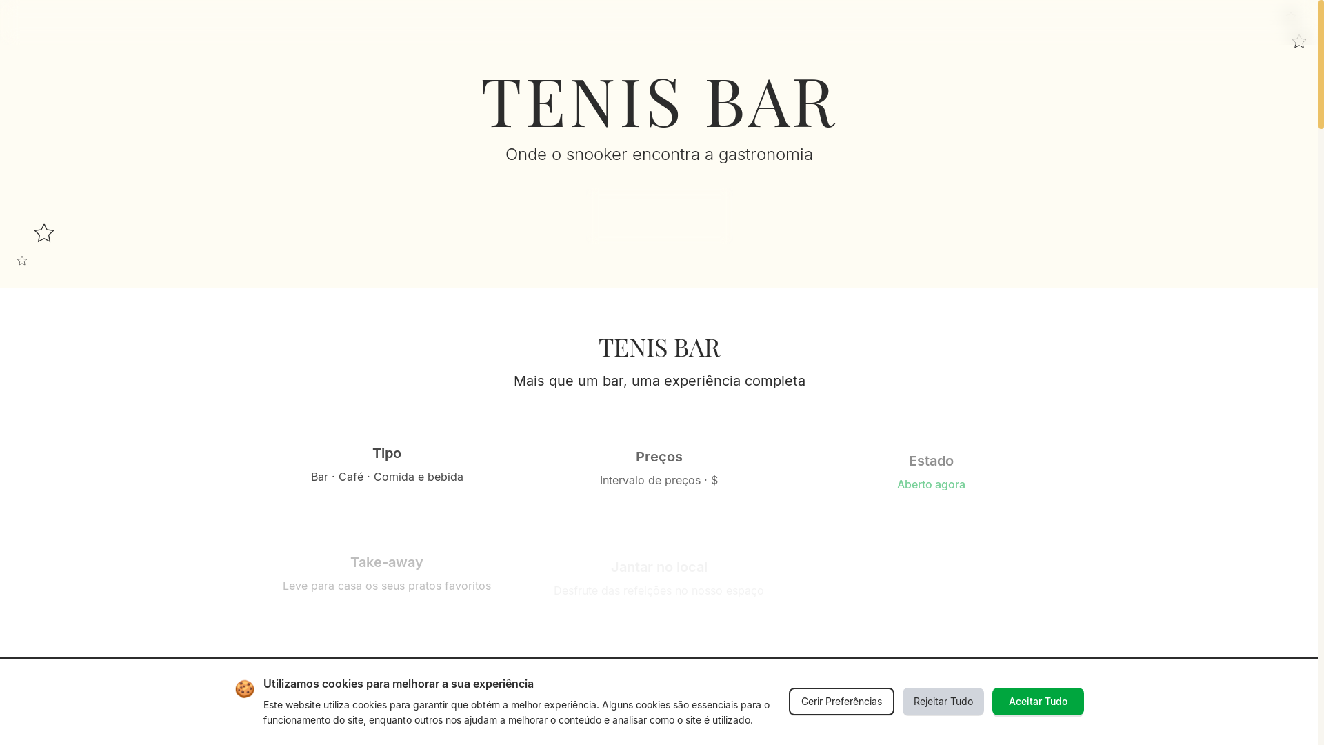 website screenshot of https://tenisbar.pt/