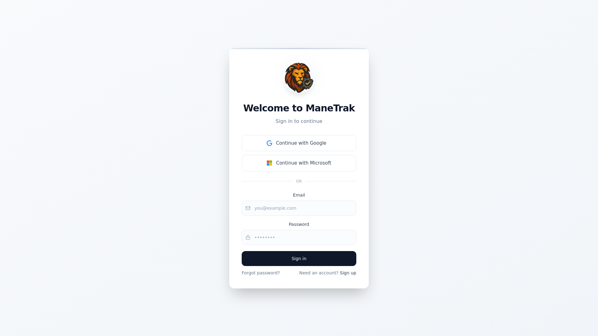website screenshot of https://manetrak.com/