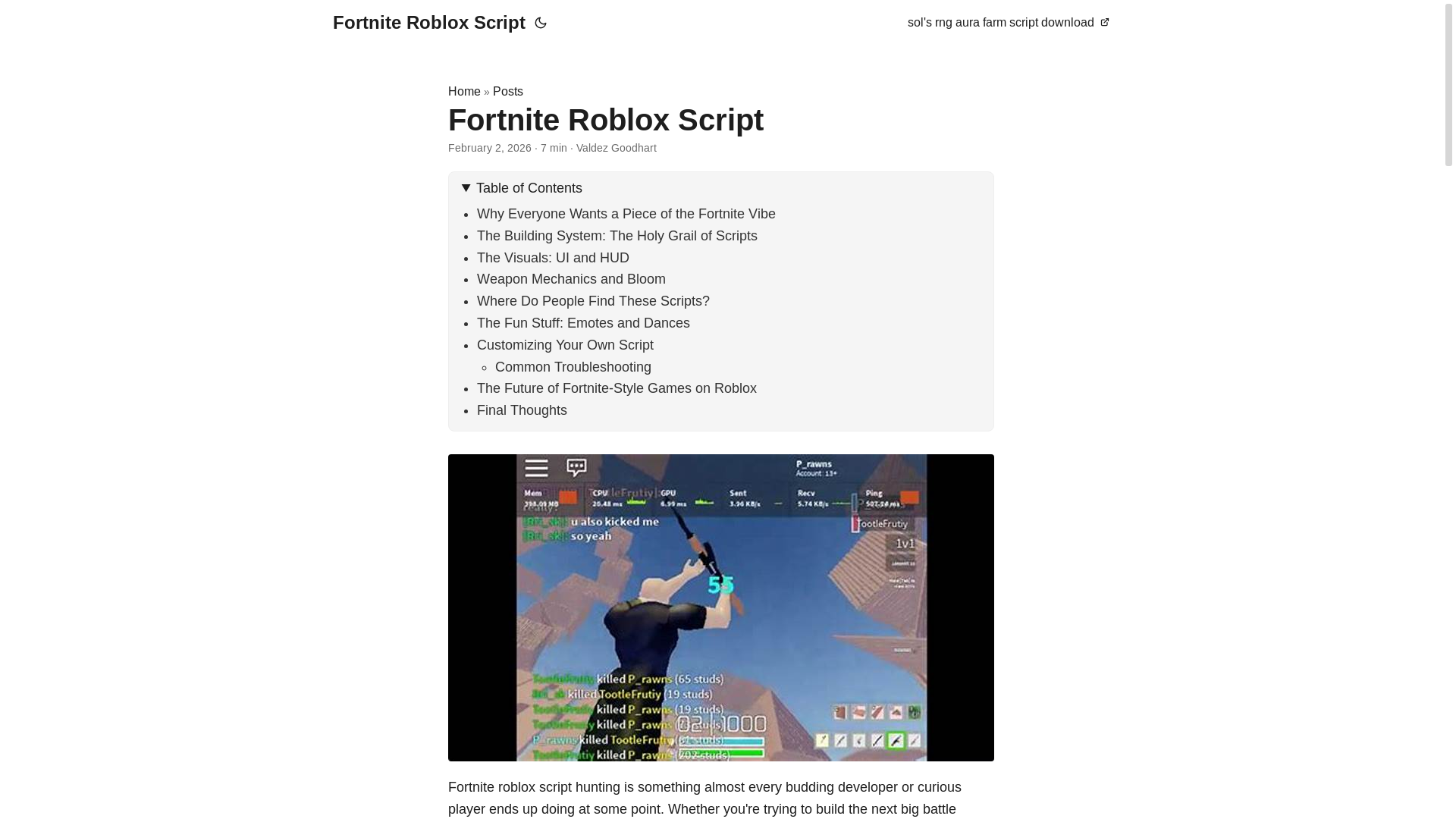website screenshot of https://fortniterobloxscript.pages.dev/