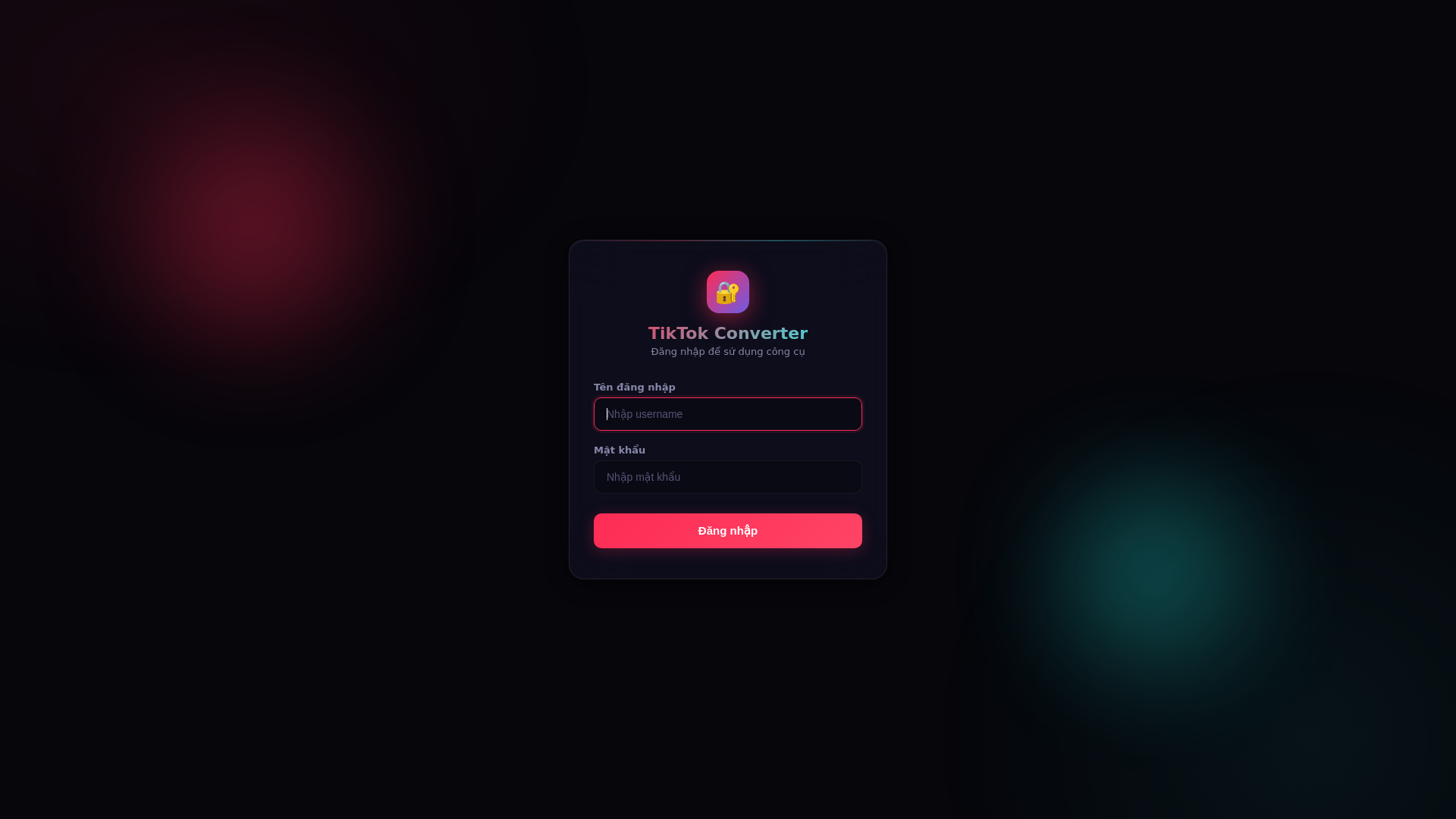 website screenshot of https://tikconverter.online/