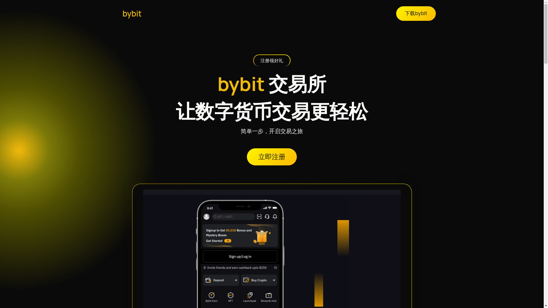 website screenshot of https://www.t-bybit.com/