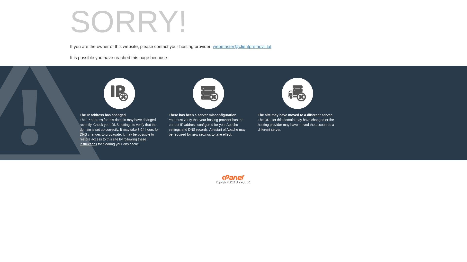 website screenshot of https://clientpremovii.lat/