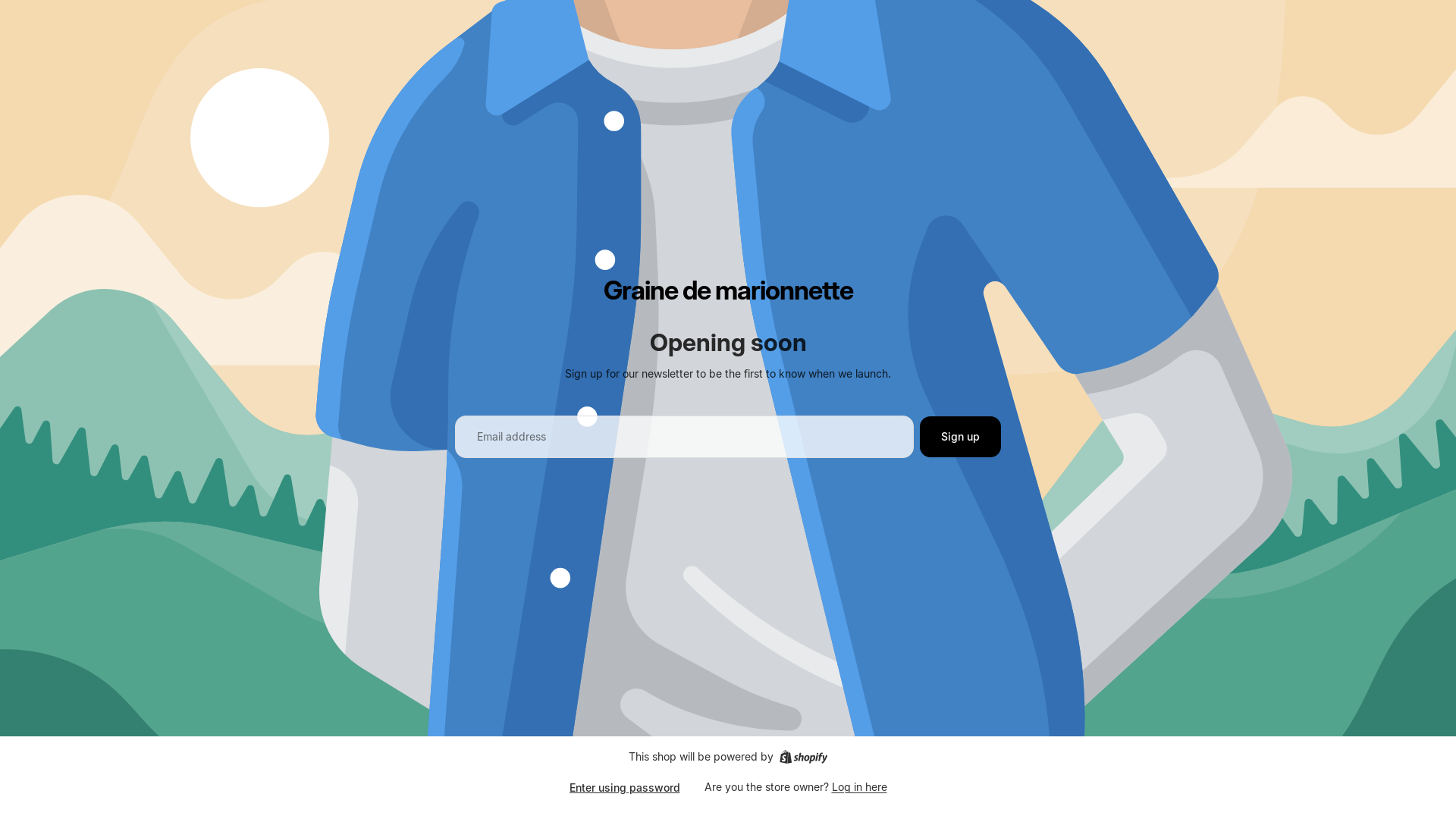 website screenshot of https://grainedemarionnette.com/