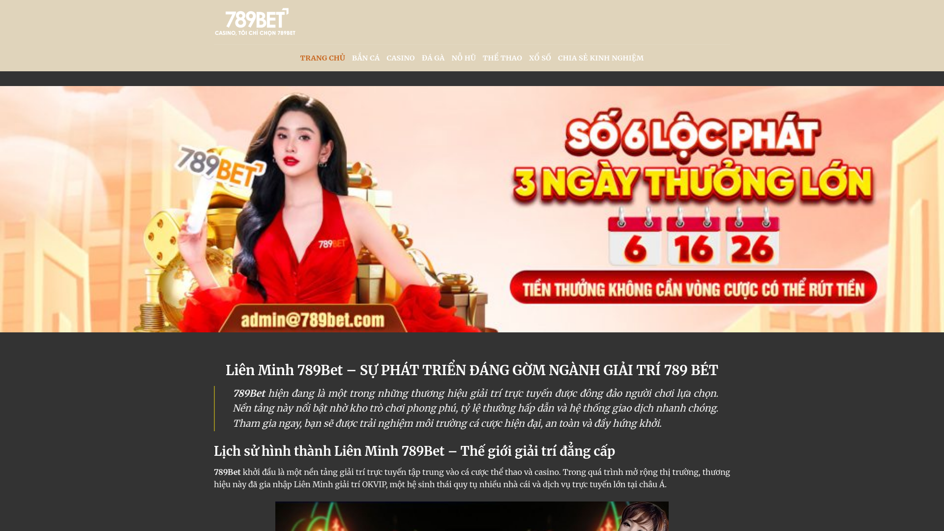 website screenshot of https://789bet.mobile