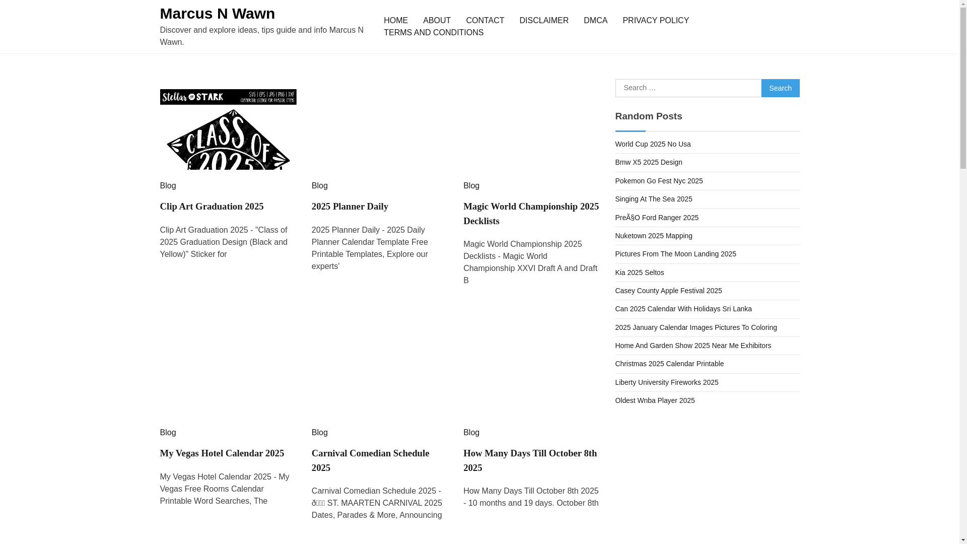 website screenshot of https://marcusnwawn.pages.dev/