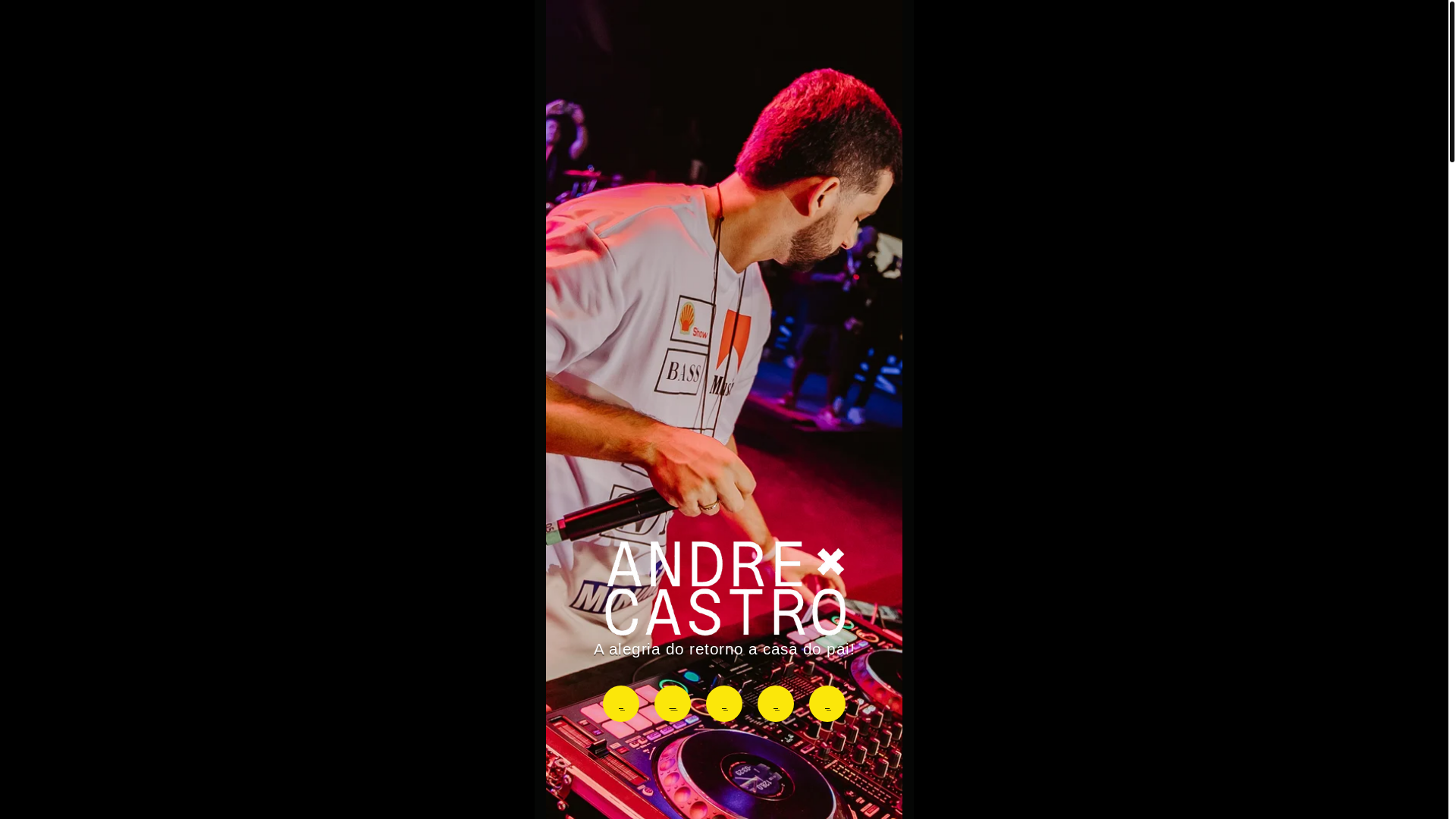 website screenshot of https://djandrecastro.com.br/