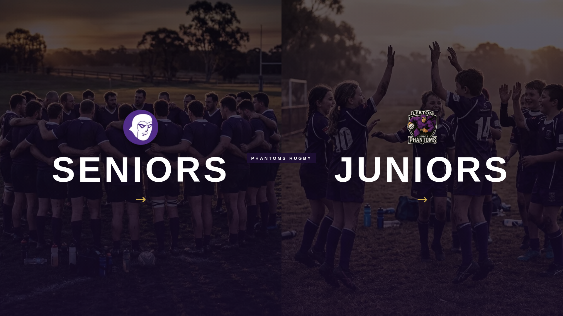 website screenshot of https://phantoms-landing.pages.dev/