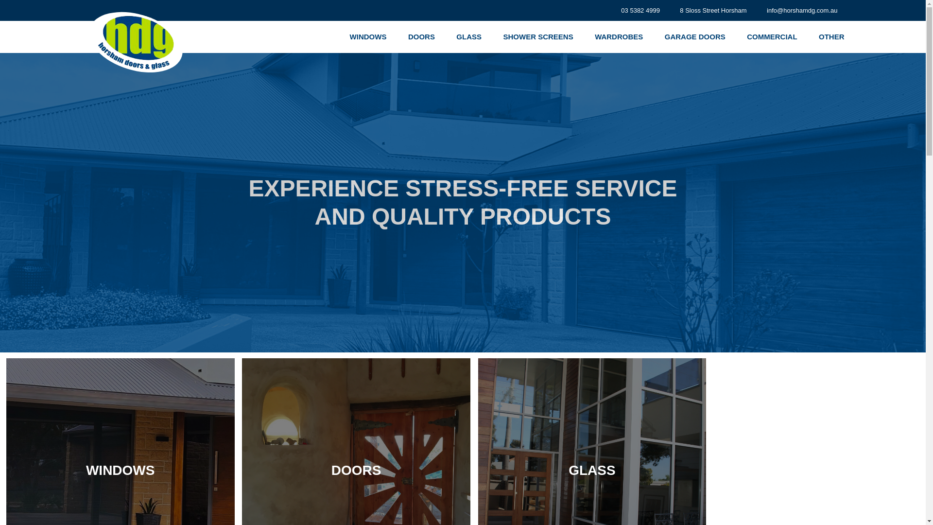 website screenshot of https://horshamdg.online/